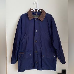 Timberland Navy Chore Coat in Size Medium